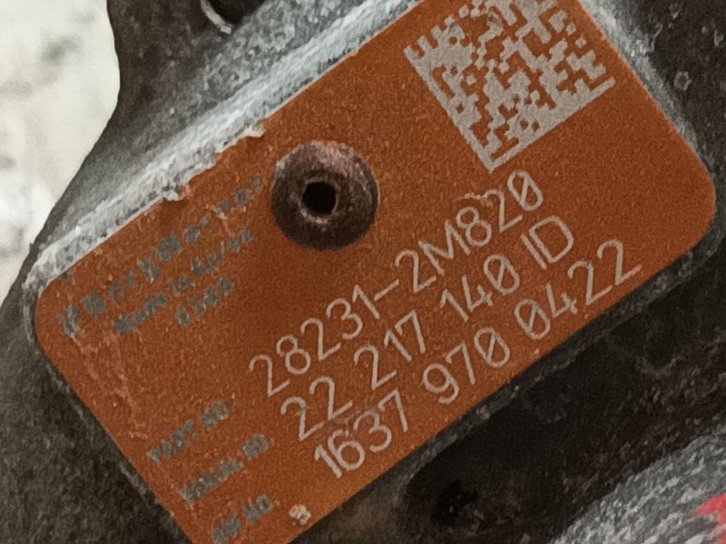 Recambio de turbocompresor para hyundai tucson (nx4e, nx4a) 1.6 t-gdi referencia OEM IAM 282312M820 22217140ID 