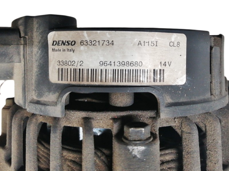 Recambio de alternador para citroën xsara coupe 1.6 16v premier referencia OEM IAM 9641398680  63321734