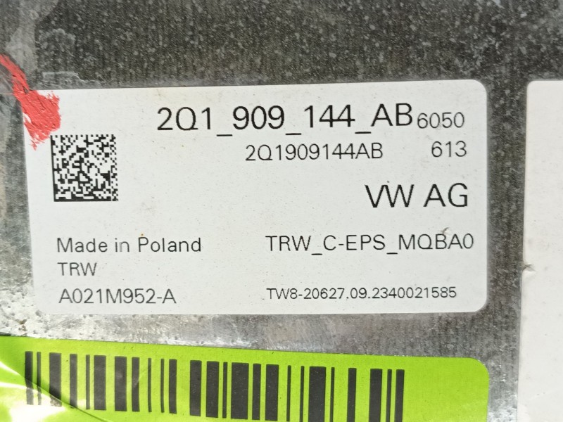 Recambio de columna direccion para seat arona (kj7, kjp) 1.0 tsi referencia OEM IAM 2Q1423510DF 2Q1909144AB 