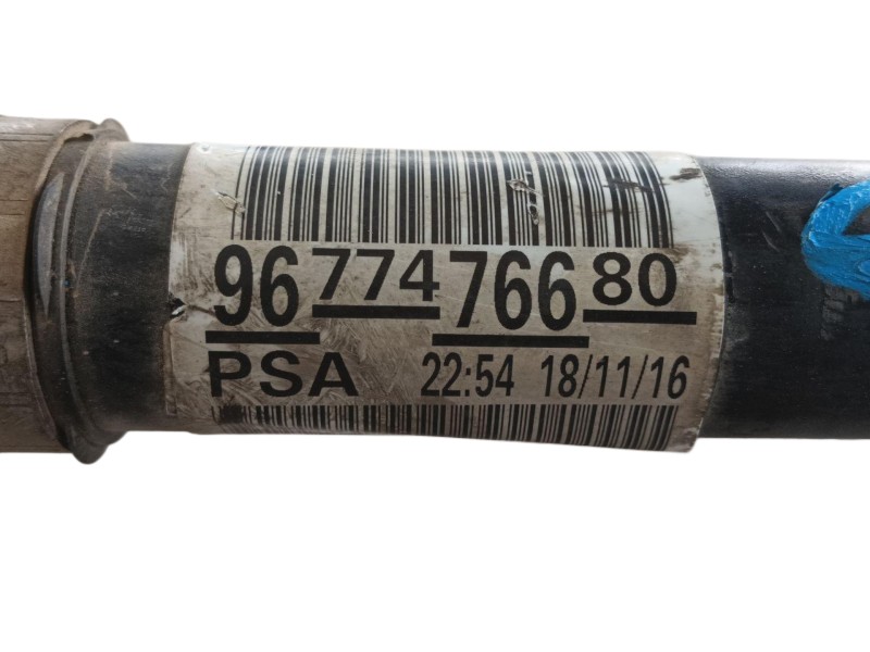 Recambio de transmision delantera derecha para citroën c3 iii (sx) 1.2 vti 82 referencia OEM IAM 9677476680  