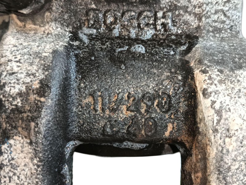 Recambio de pinza freno trasera derecha para bmw 1 (f20) 116 d referencia OEM IAM 34216850854  