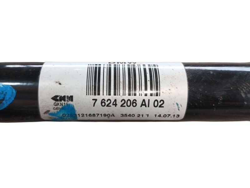 Recambio de transmision trasera derecha para bmw 1 (f20) 116 d referencia OEM IAM 33207624206  