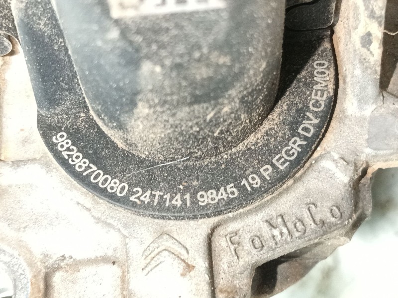 Recambio de valvula egr para citroën c3 iii (sx) 1.5 bluehdi 100 (sxyhyp, sxyhtu) referencia OEM IAM   