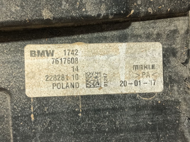 Recambio de electroventilador para mini mini (f55) cooper d referencia OEM IAM   