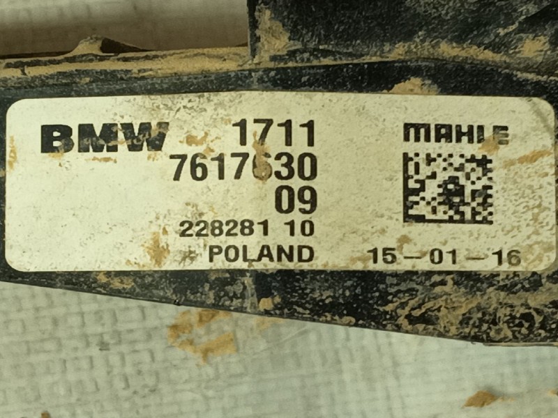 Recambio de radiador agua para bmw 2 active tourer (f45) 218 d referencia OEM IAM  1711761763009 