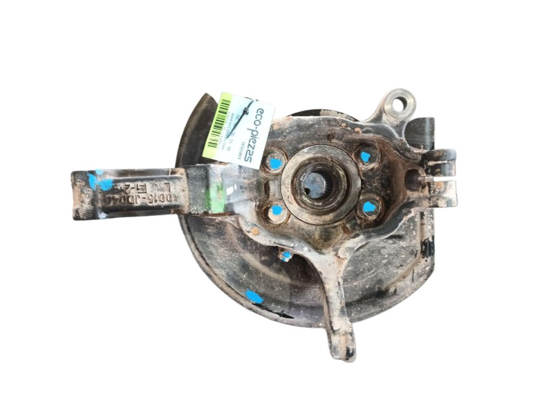 Recambio de mangueta delantera izquierda para nissan qashqai i (j10, nj10) 1.6 dci referencia OEM IAM 40015JD000  