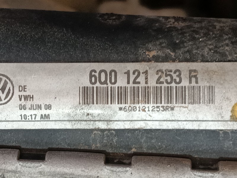 Recambio de radiador agua para volkswagen polo iv (9n_, 9a_) 1.4 tdi referencia OEM IAM   