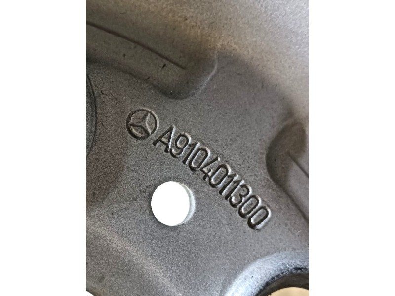 Recambio de llanta para mercedes-benz sprinter 3-t furgoneta (b910) 211 cdi (910.621, 910.623) referencia OEM IAM 16 PULGADAS ET