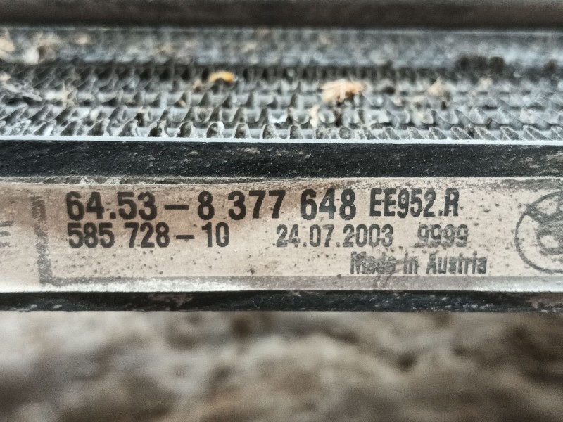 Recambio de condensador / radiador aire acondicionado para bmw 3 compact (e46) 320 td referencia OEM IAM   