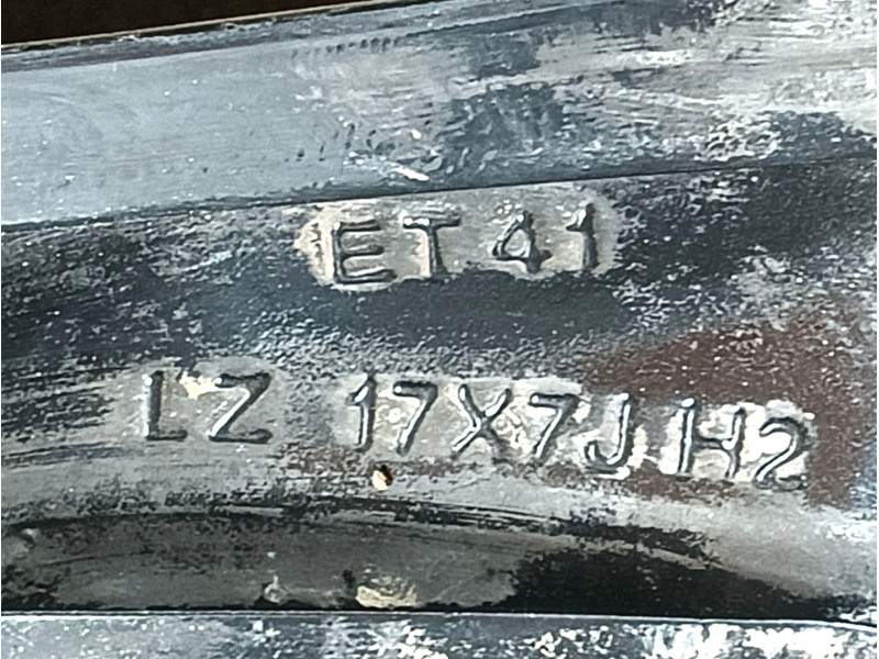 Recambio de llanta para mg mg zs suv 1.0 t-gdi referencia OEM IAM 17 PULGADAS ET41 17x7J