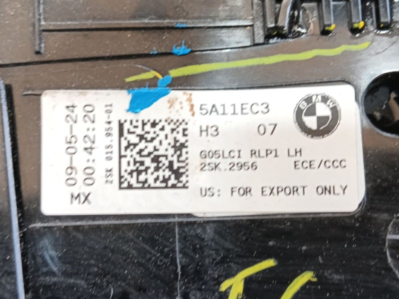 Recambio de piloto trasero izquierdo para bmw x5 (g05, f95) 30 d mild-hybrid xdrive referencia OEM IAM 63215A11EC3  