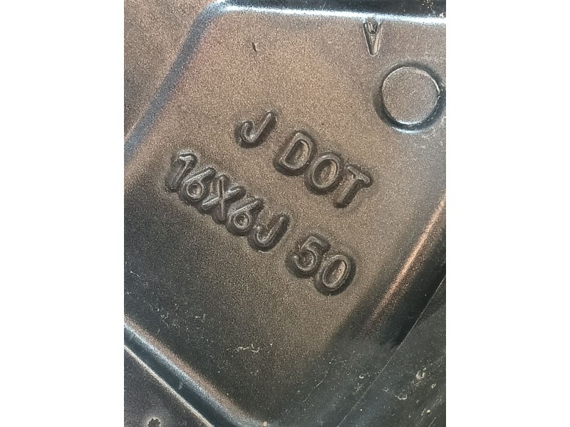 Recambio de llanta para toyota yaris (_p21_, _pa1_, _ph1_) 1.5 hybrid (mxph10) referencia OEM IAM 16 PULGADAS ET50 16x6J