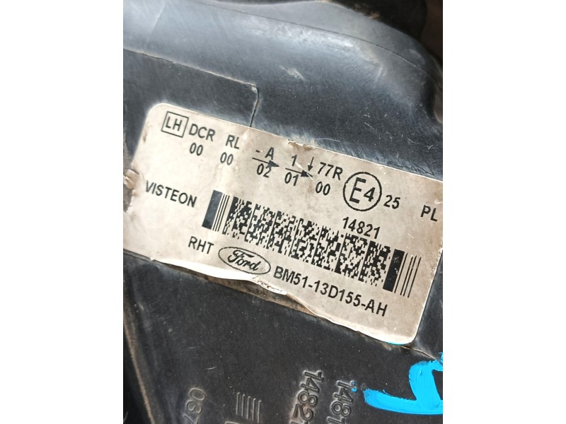 Recambio de faro izquierdo para ford focus iii 1.6 ti referencia OEM IAM  1481914820 
