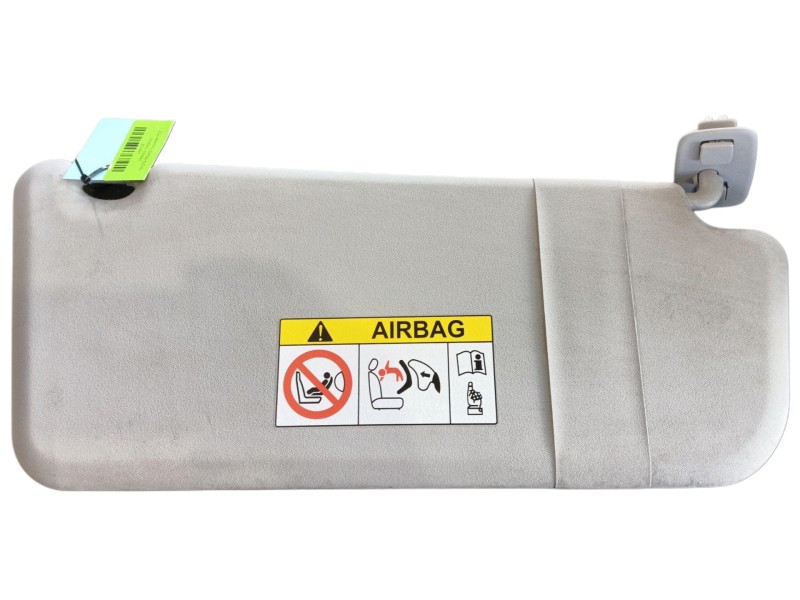 Recambio de parasol derecho para toyota proace furgoneta (mdz_) electric (mdzs, mdzz) referencia OEM IAM  9809498377 