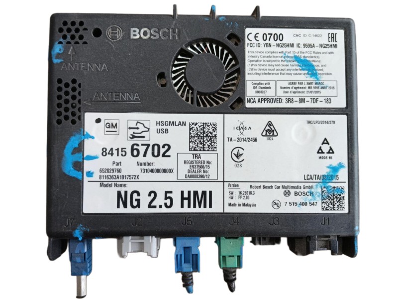 Recambio de modulo electronico para opel mokka / mokka x (j13) 1.4 (_76) referencia OEM IAM  84159702 