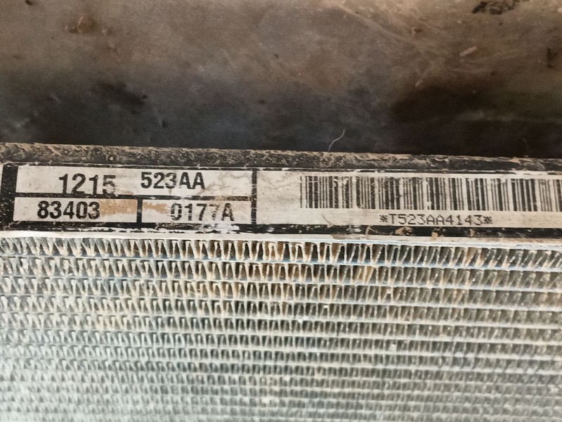 Recambio de condensador / radiador aire acondicionado para dodge nitro 2.8 crd 4wd referencia OEM IAM 68003971AB 1215523AA 