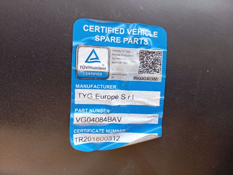 Recambio de paragolpes trasero para volkswagen golf v (1k1) 1.9 tdi 4motion referencia OEM IAM 1K6807417GRU TR201800312 