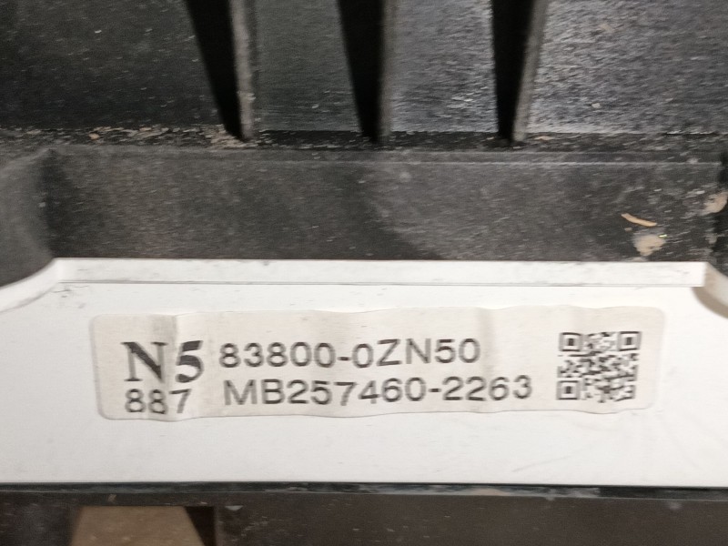 Recambio de cuadro instrumentos para toyota auris (_e15_) 1.8 hybrid (zwe150_) referencia OEM IAM 838000ZN51 838000ZN50 