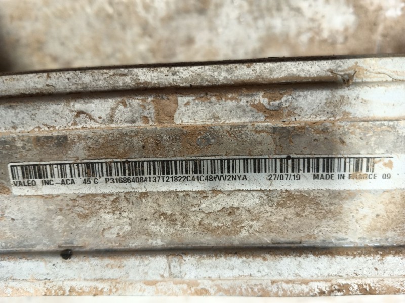 Recambio de intercooler para volvo xc40 (536) t3 referencia OEM IAM 31686408 T37T21822C41C48 