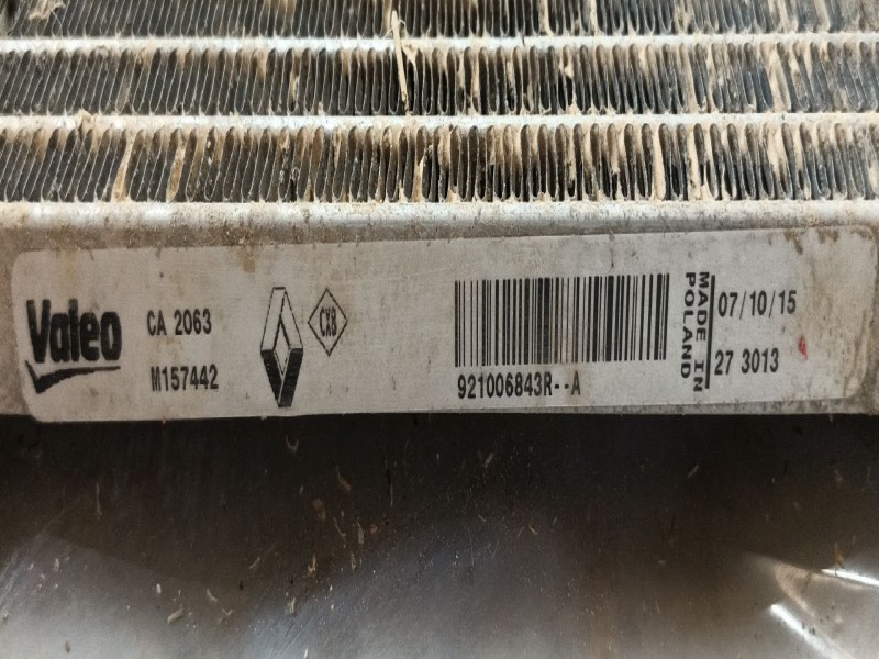 Recambio de condensador / radiador aire acondicionado para dacia sandero ii 1.2 referencia OEM IAM 921006843R 921006843RA 