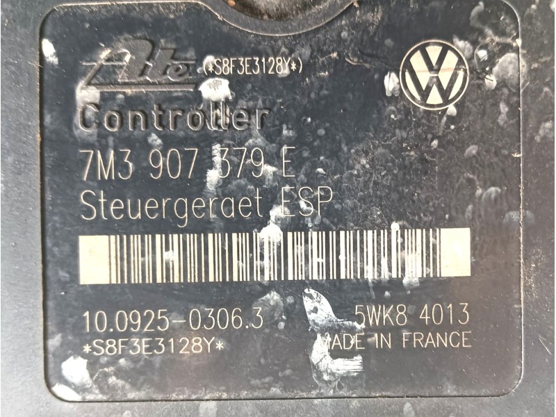 Recambio de abs para volkswagen sharan (7m8, 7m9, 7m6) 1.8 t 20v referencia OEM IAM 7M3614111SBEF 7M3907379E 