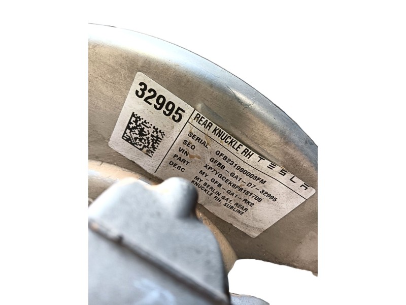 Recambio de mangueta trasera derecha para tesla model y (5yjy) ev a las 4 ruedas referencia OEM IAM 118841600G GFB231980003FM 