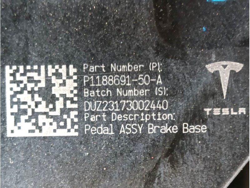 Recambio de pedal freno para tesla model y (5yjy) ev a las 4 ruedas referencia OEM IAM 118869100B 762326157601 