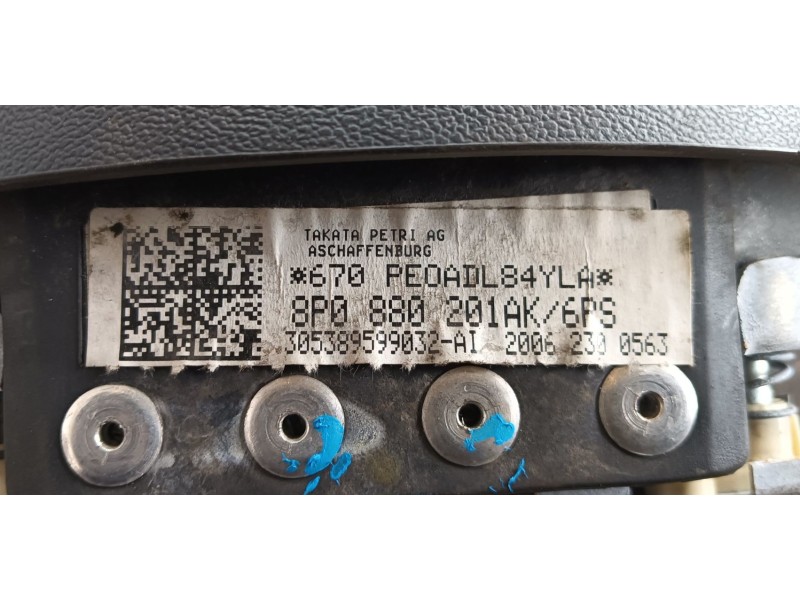 Recambio de airbag delantero izquierdo para audi a3 (8p1) 1.9 tdi referencia OEM IAM  8P0880201AK 