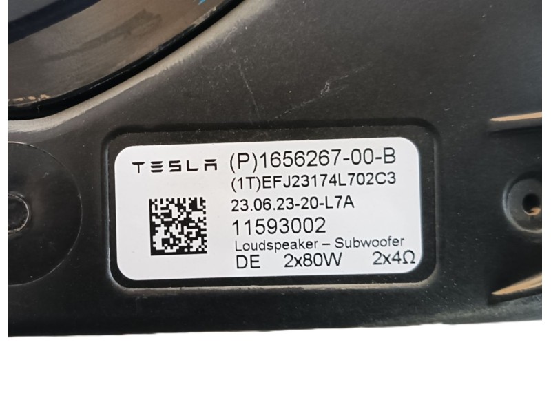 Recambio de altavoz para tesla model y (5yjy) ev a las 4 ruedas referencia OEM IAM  165626700B 