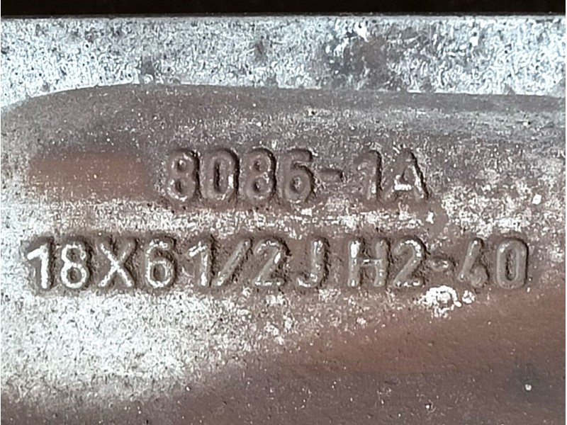 Recambio de llanta para nissan qashqai (j10) acenta referencia OEM IAM 18 PULGADAS ET40 18x6 1/2J