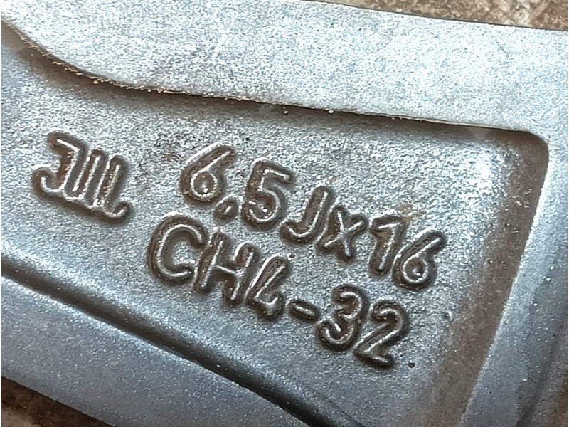 Recambio de llanta para peugeot 2008 ii (ud_, us_, uy_, uj_, ur_, uc_) 1.2 puretech 100 referencia OEM IAM 16 PULGADAS ET32 6.5J