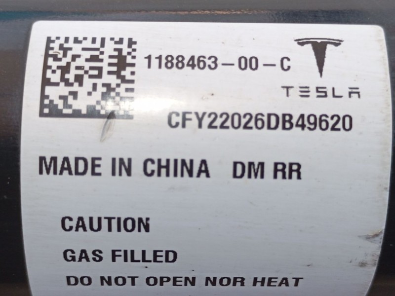 Recambio de amortiguador trasero derecho para tesla model y (5yjy) ev a las 4 ruedas referencia OEM IAM   
