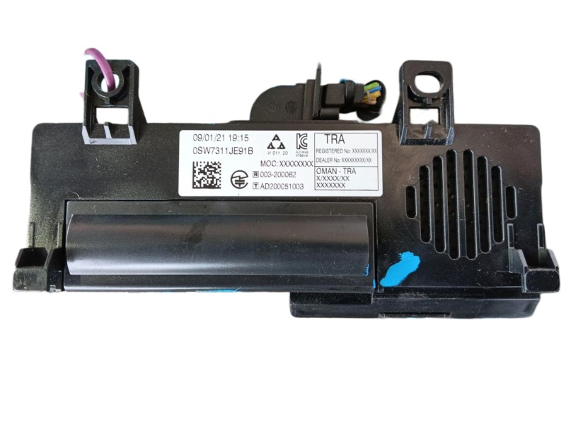 Recambio de modulo electronico para toyota proace furgoneta (mdz_) electric (mdzs, mdzz) referencia OEM IAM 9839316980 0SW7311JE