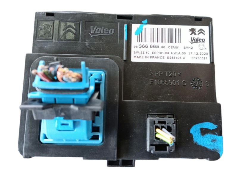Recambio de modulo electronico para toyota proace furgoneta (mdz_) electric (mdzs, mdzz) referencia OEM IAM SU001B5510 983666658