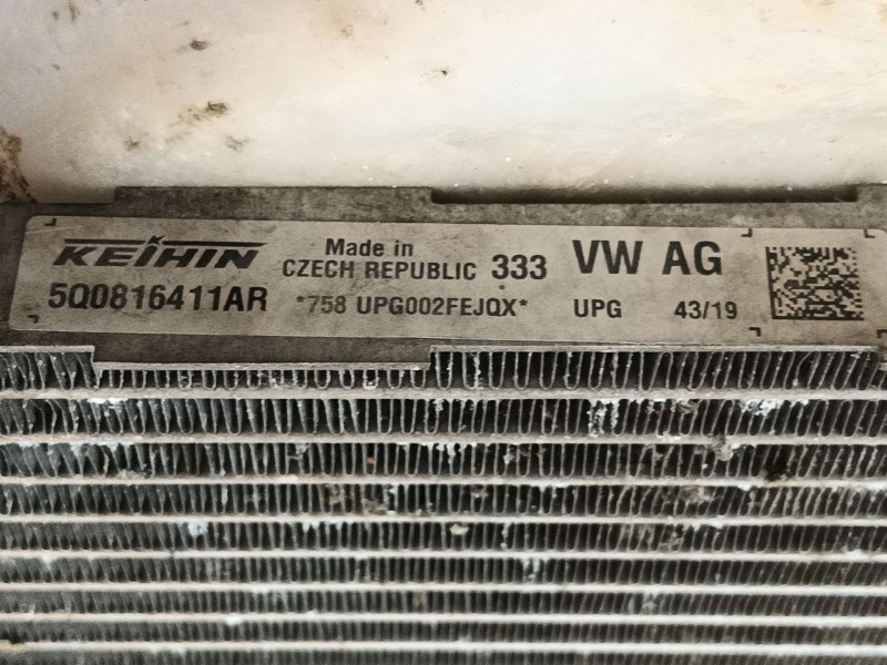 Recambio de condensador / radiador aire acondicionado para seat ateca (kh7, khp) 1.5 tsi referencia OEM IAM   