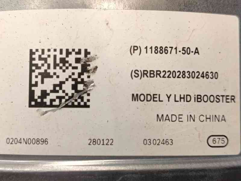 Recambio de servofreno para tesla model y (5yjy) ev a las 4 ruedas referencia OEM IAM 118867150A  