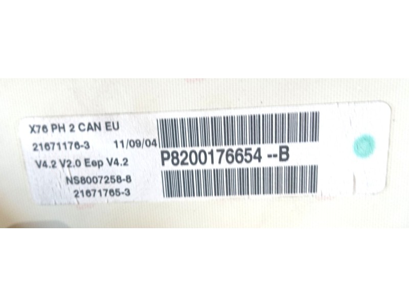 Recambio de cuadro instrumentos para renault kangoo (kc0/1_) 1.5 dci (kc08, kc09) referencia OEM IAM   