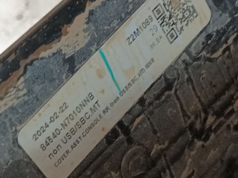 Recambio de apoyabrazos central para hyundai tucson (nx4e, nx4a) 1.6 t-gdi referencia OEM IAM   