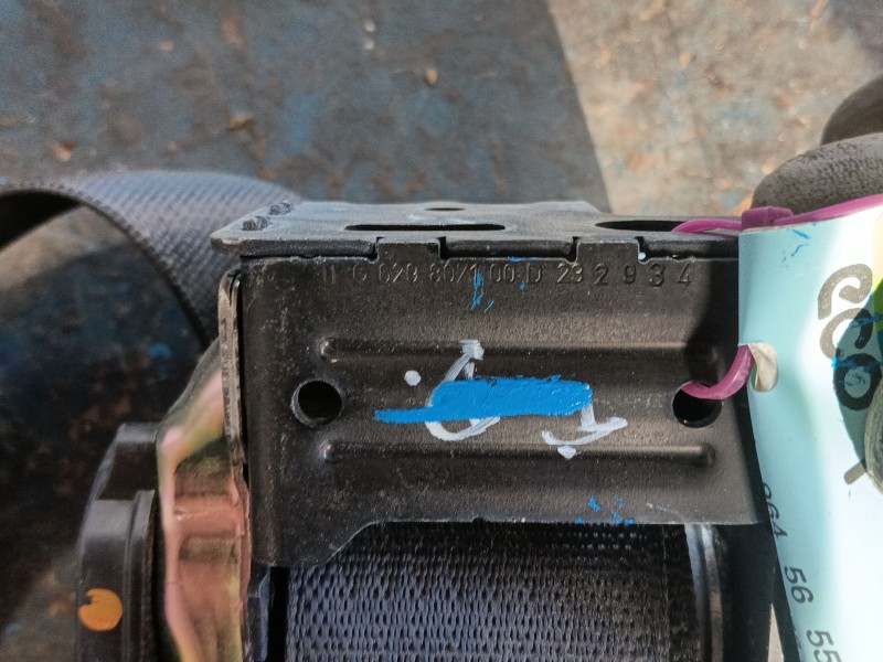 Recambio de cinturon seguridad trasero derecho para tesla model y (5yjy) ev a las 4 ruedas referencia OEM IAM 149378401C  