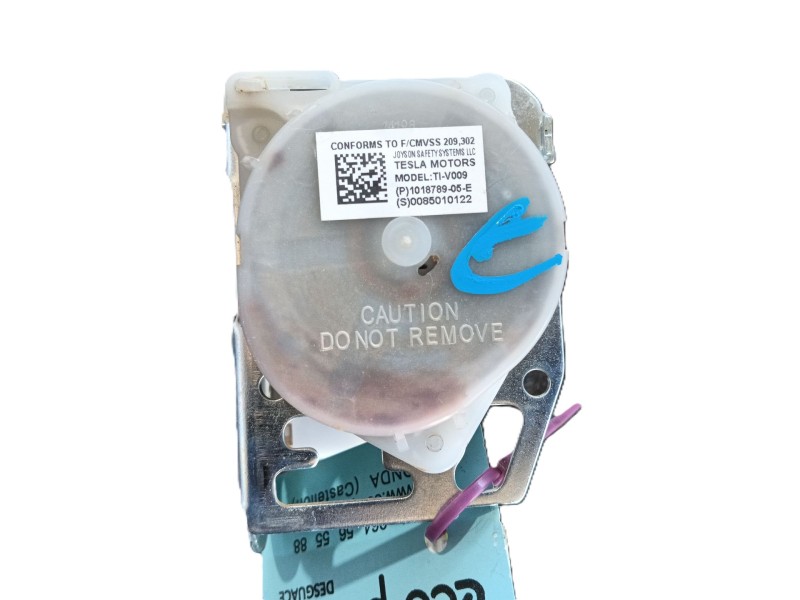 Recambio de cinturon seguridad trasero izquierdo para tesla model s (5yjs) referencia OEM IAM   