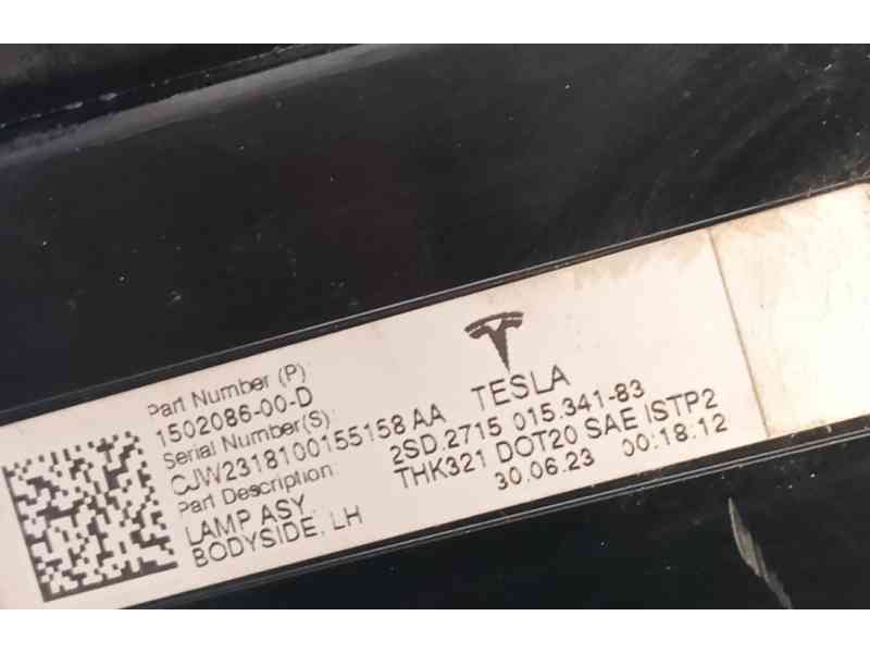 Recambio de piloto trasero izquierdo para tesla model y (5yjy) ev a las 4 ruedas referencia OEM IAM 150208600D 150208600D 