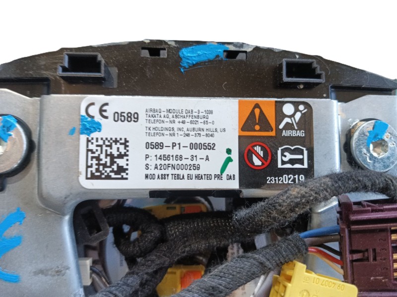 Recambio de airbag delantero izquierdo para tesla model s (5yjs) referencia OEM IAM   