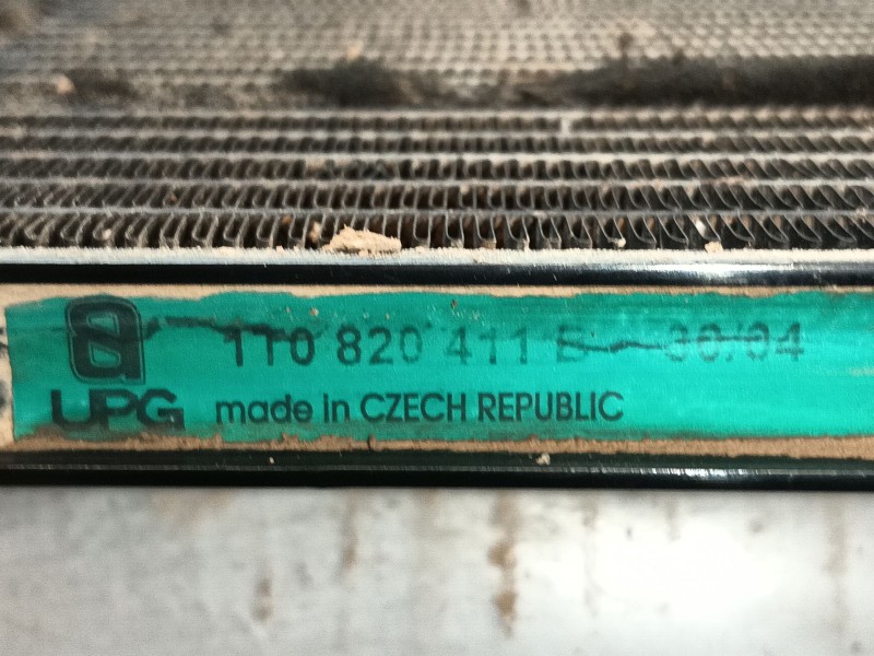 Recambio de condensador / radiador aire acondicionado para volkswagen caddy iii furgoneta/monovolumen (2ka, 2kh, 2ca, 2ch) 2.0 s