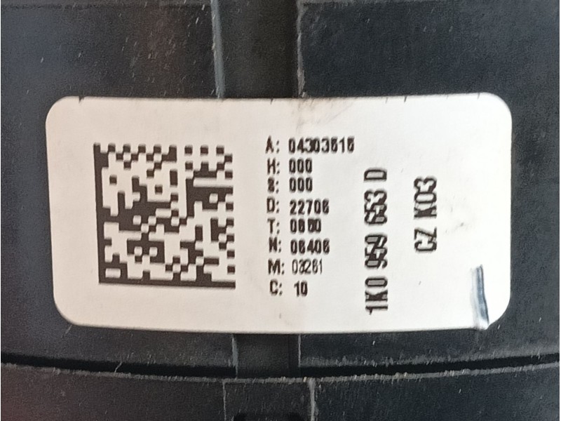 Recambio de anillo airbag para audi a3 (8p1) 1.9 tdi referencia OEM IAM 1K0959653D 1K0959653D 