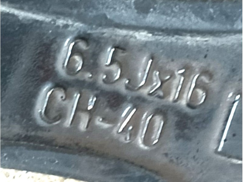 Recambio de llanta para smart forfour hatchback (453) 1.0 (453.042, 453.043) referencia OEM IAM A4534010500 ET40 6.5Jx16