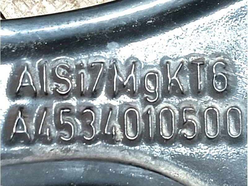 Recambio de llanta para smart forfour hatchback (453) 1.0 (453.042, 453.043) referencia OEM IAM A4534010500 ET40 6.5Jx16