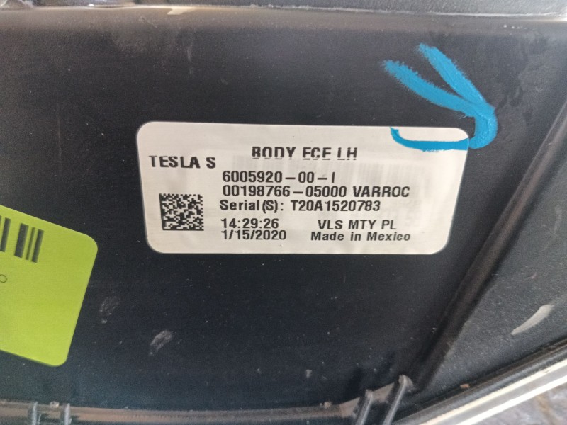 Recambio de piloto trasero izquierdo para tesla model s (5yjs) referencia OEM IAM   