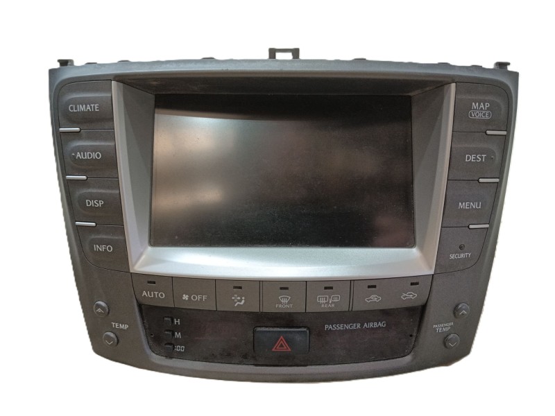 Recambio de sistema audio / radio cd para lexus is ii (_e2_) 220d (ale20) referencia OEM IAM 8611153050 8611153050 