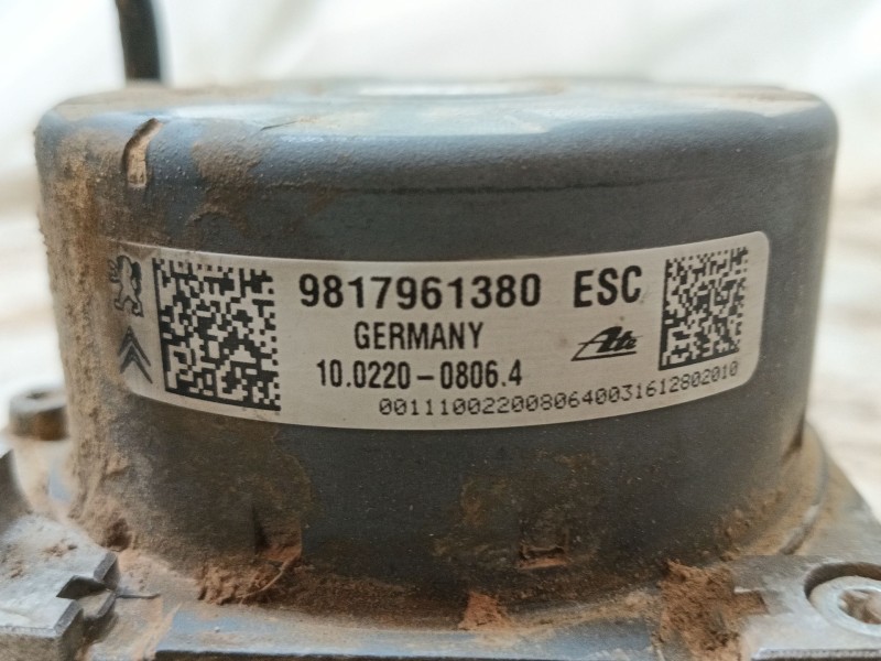 Recambio de abs para peugeot 2008 i (cu_) 1.6 bluehdi 100 referencia OEM IAM 1617387780 9817961380 