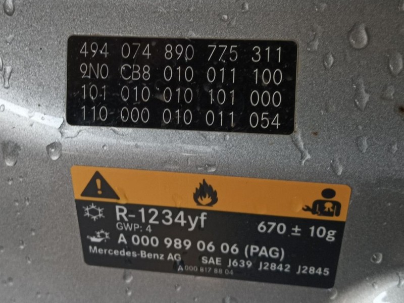 Recambio de capot para mercedes-benz eqa (h243) eqa 250+ (243.702) referencia OEM IAM A2478807401 494074890775311 